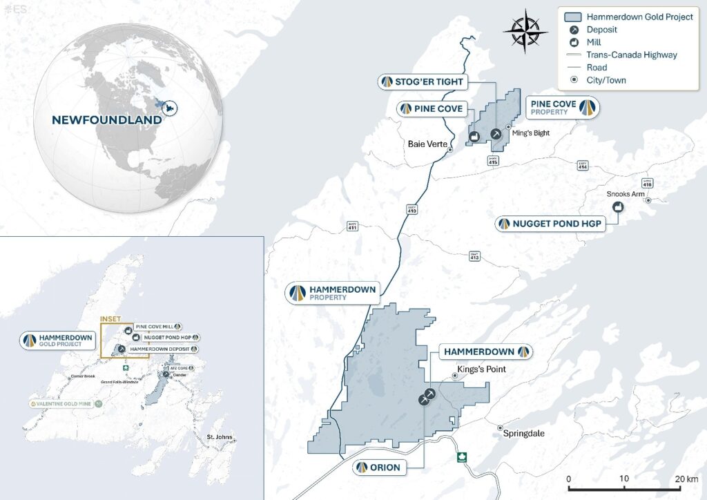 Baie Verte Regional Map Feb 25 2026